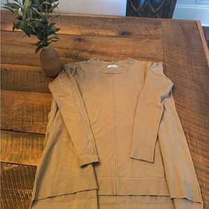 Magnolia Women's Camel Crew Neck Sweater